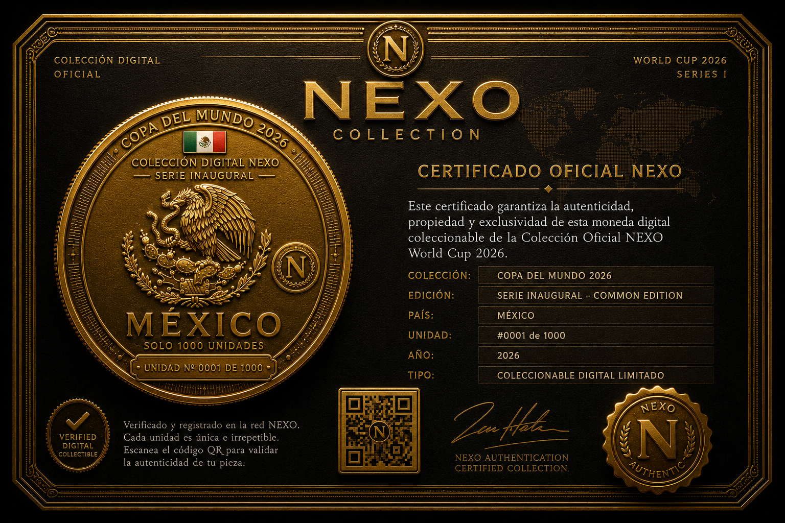 NEXO World Cup Collection – México 2026 – Common Edition