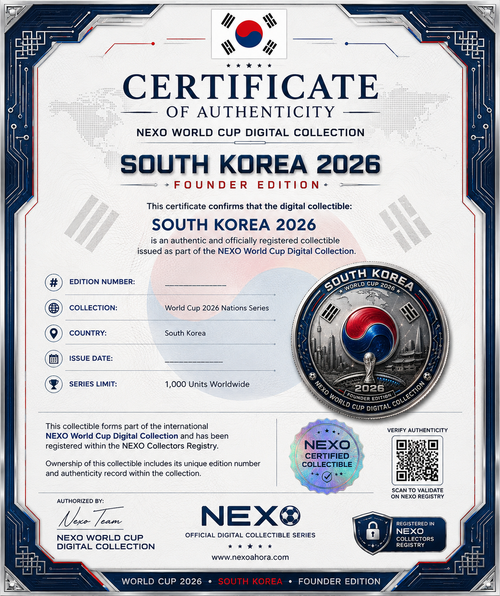 South Korea 2026 – Digital Collector Coin