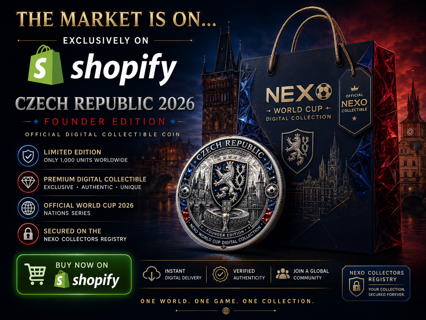 Czech Republic 2026 – Digital Collector Coin