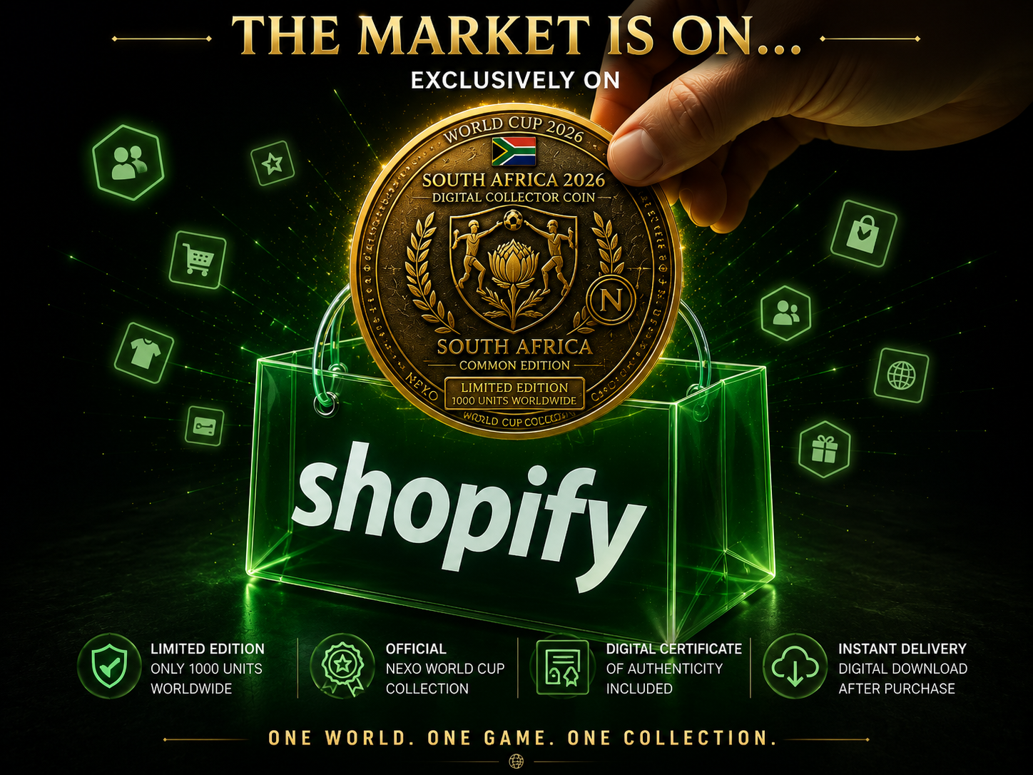 South Africa 2026 – Digital Collector Coin