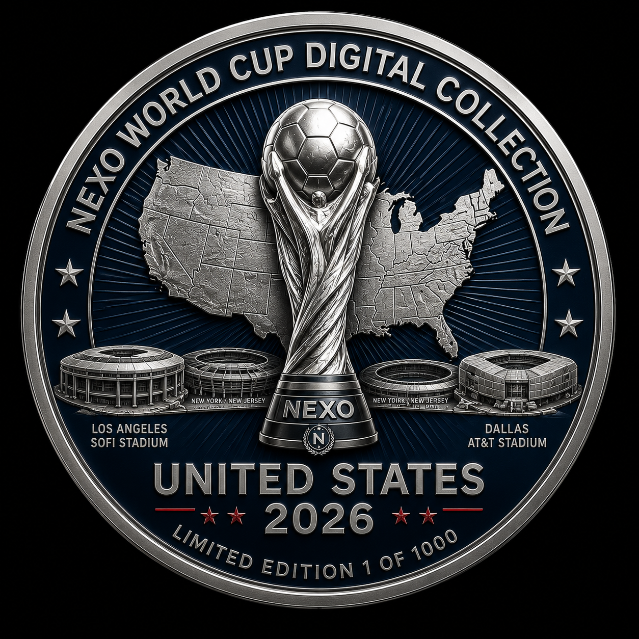 United States 2026 – Host Nation Founder Edition Digital Coin