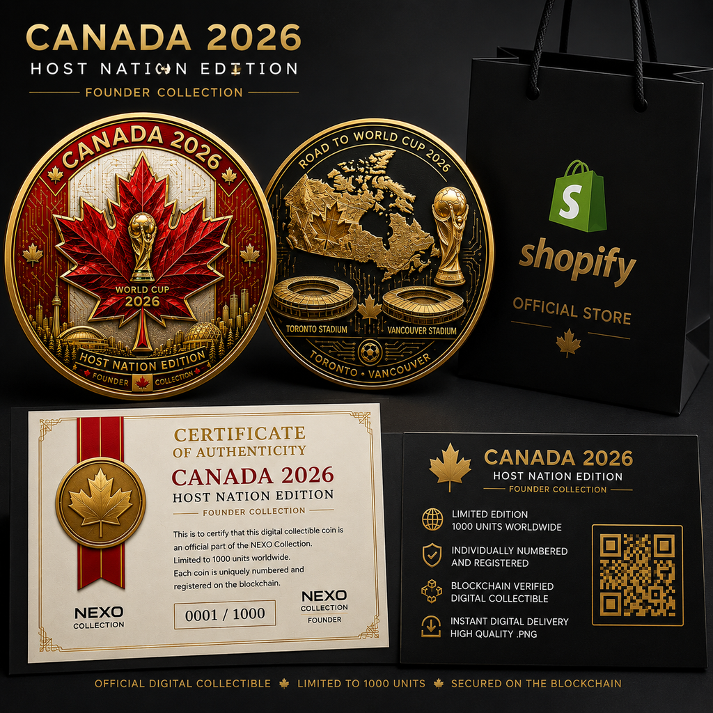 Canada 2026 – Host Nation Founder Edition Digital Coin