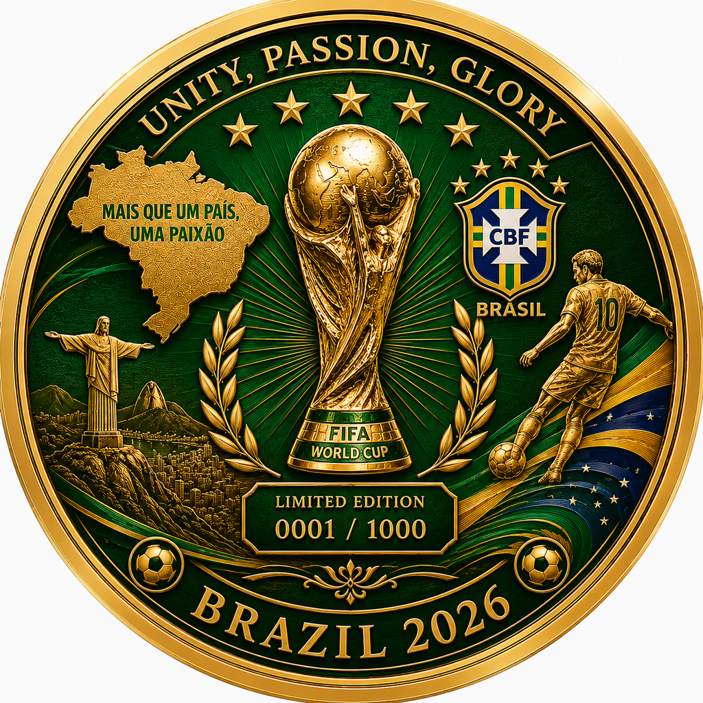 Brasil 2026 – Moeda Digital Edição Founder