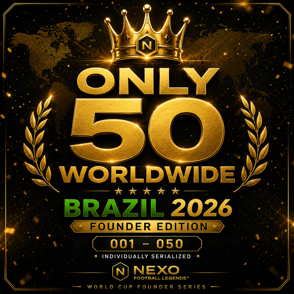 Brazil 2026 – Founder Edition Digital Coin (001/050)