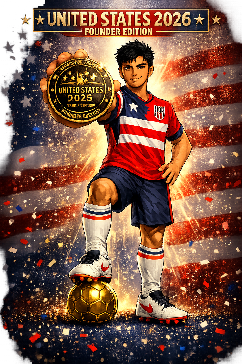 United States 2026 – Host Nation Founder Edition Digital Coin