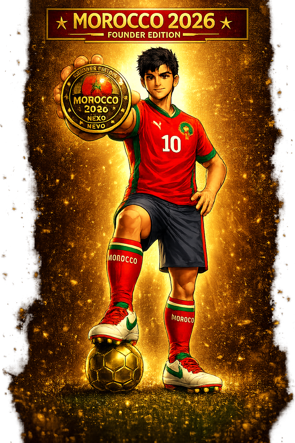 Morocco 2026 – Founder Edition Digital Coin