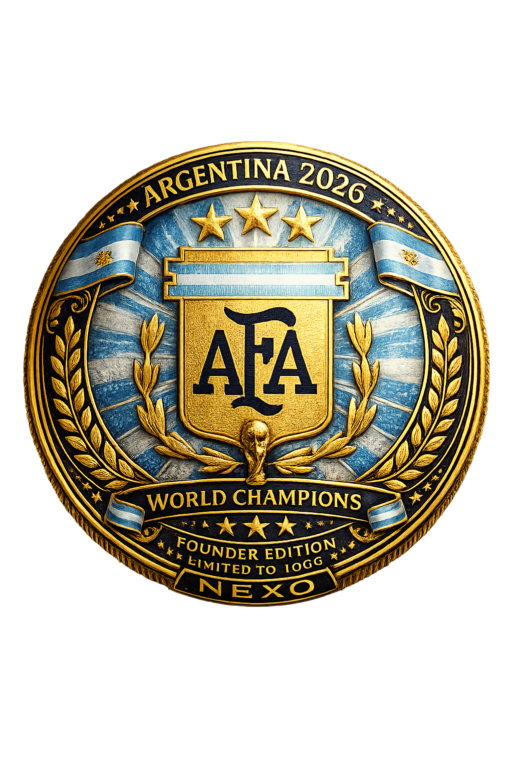 NEXO Argentina World Cup Coin – Digital Collectible