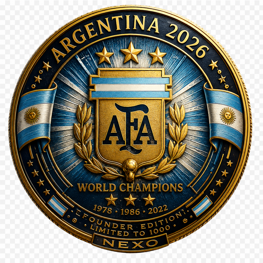 NEXO Argentina World Cup Coin – Digital Collectible