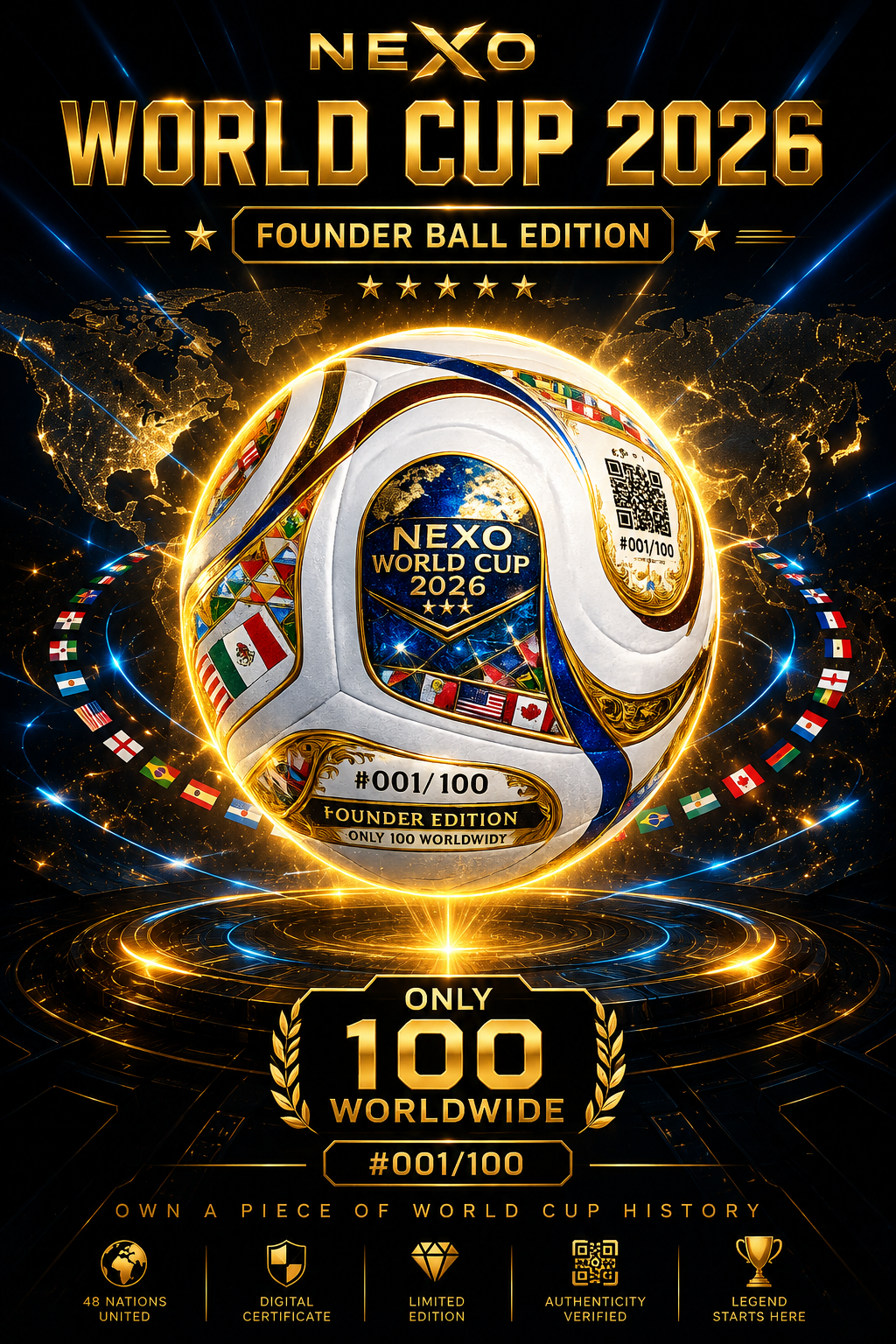 NEXO World Cup 2026 – Founder Ball Edition