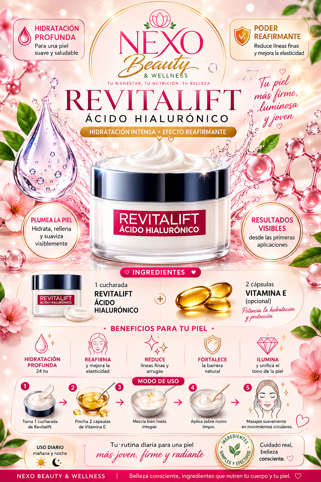 Revitalift Ácido Hialurónico – Nexo Beauty & Wellness