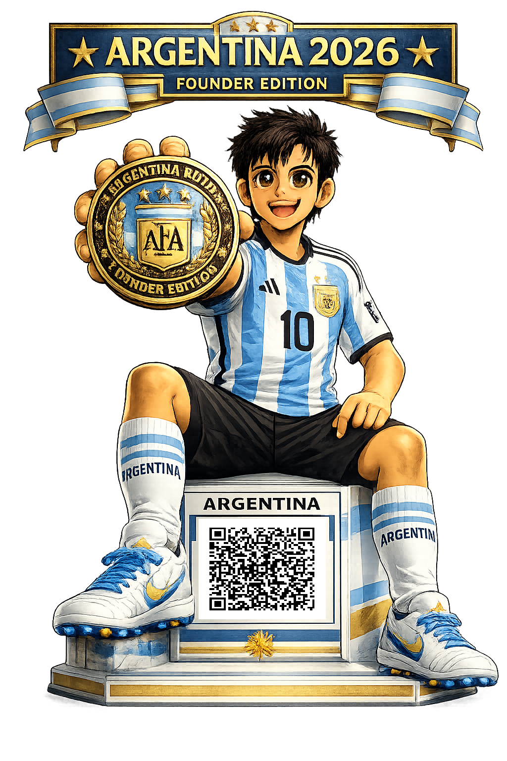 NEXO Argentina World Cup Coin – Digital Collectible