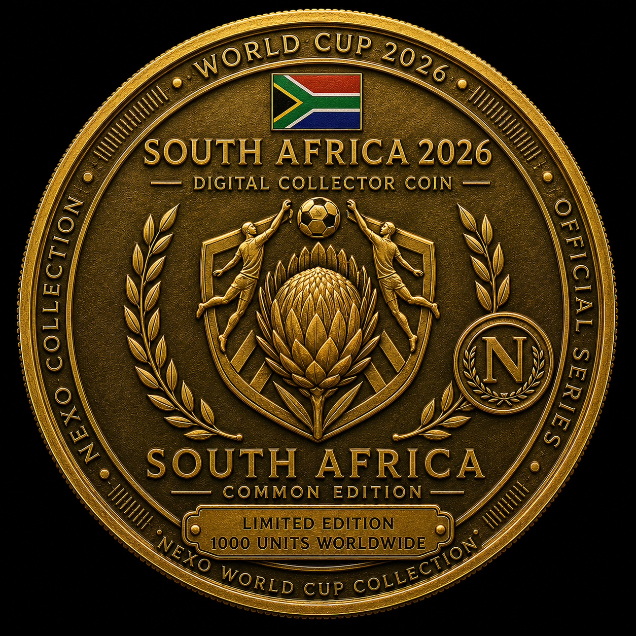 South Africa 2026 – Digital Collector Coin