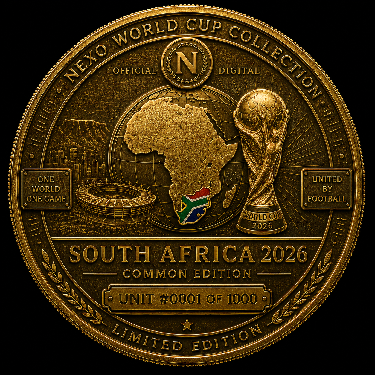 South Africa 2026 – Digital Collector Coin