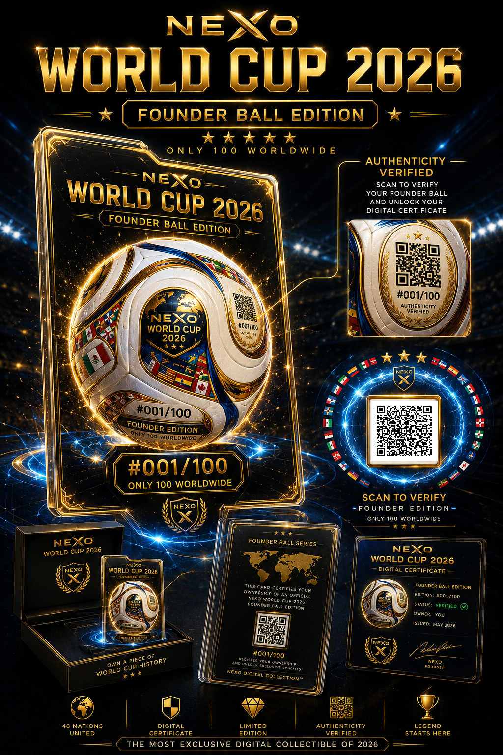 NEXO World Cup 2026 – Founder Ball Edition
